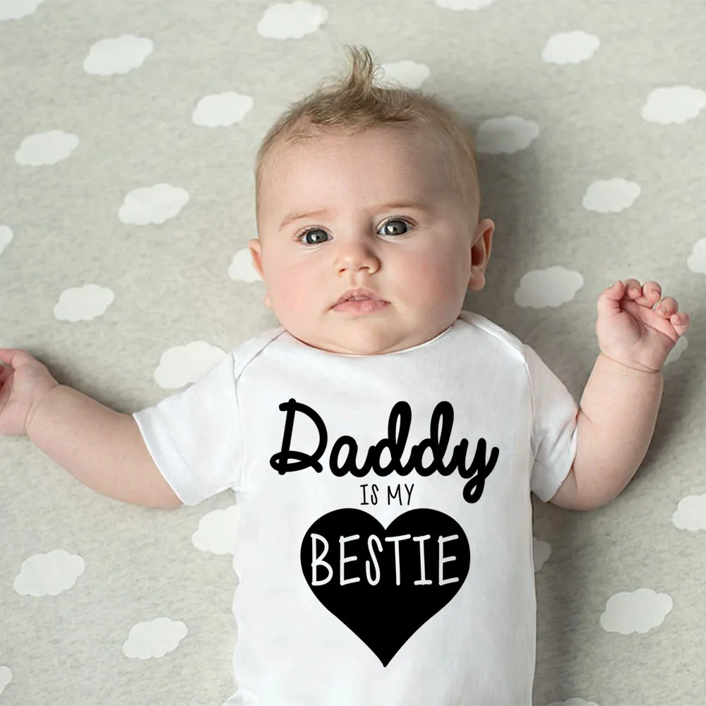 Daddy Is My Bestie Cute Baby B - огляд і ціна Baby Nursery Ideas Boy