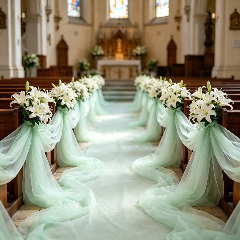 Sheer Light Green Canopy Tulle - огляд і ціна Baby Nursery Green