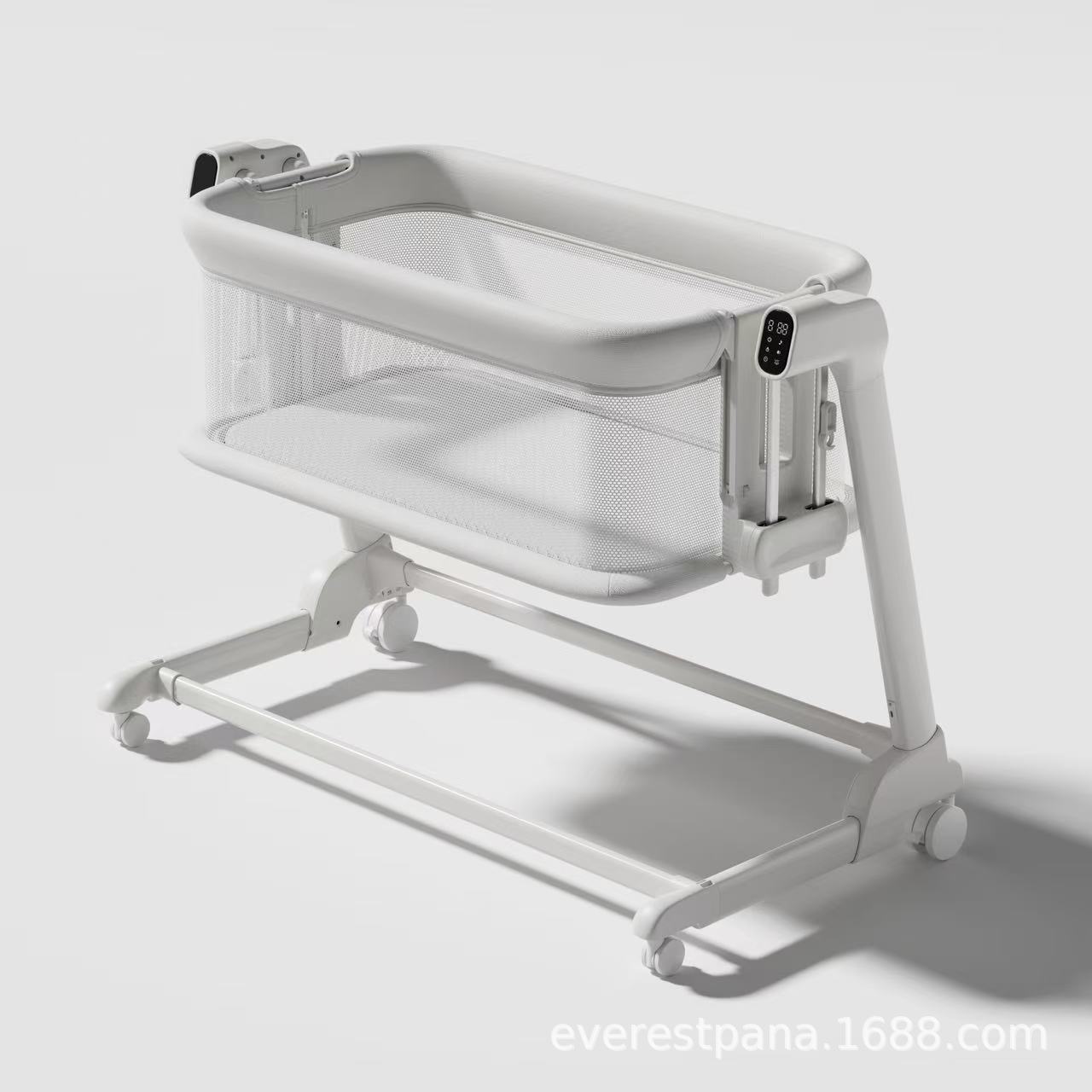 Electric Baby Crib Movable Mul - огляд і ціна Baby Nursery With Queen Bed