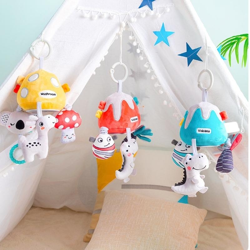 QX2D Plush Animal Crib Toy Pul - огляд і ціна Crib Mobile Musical