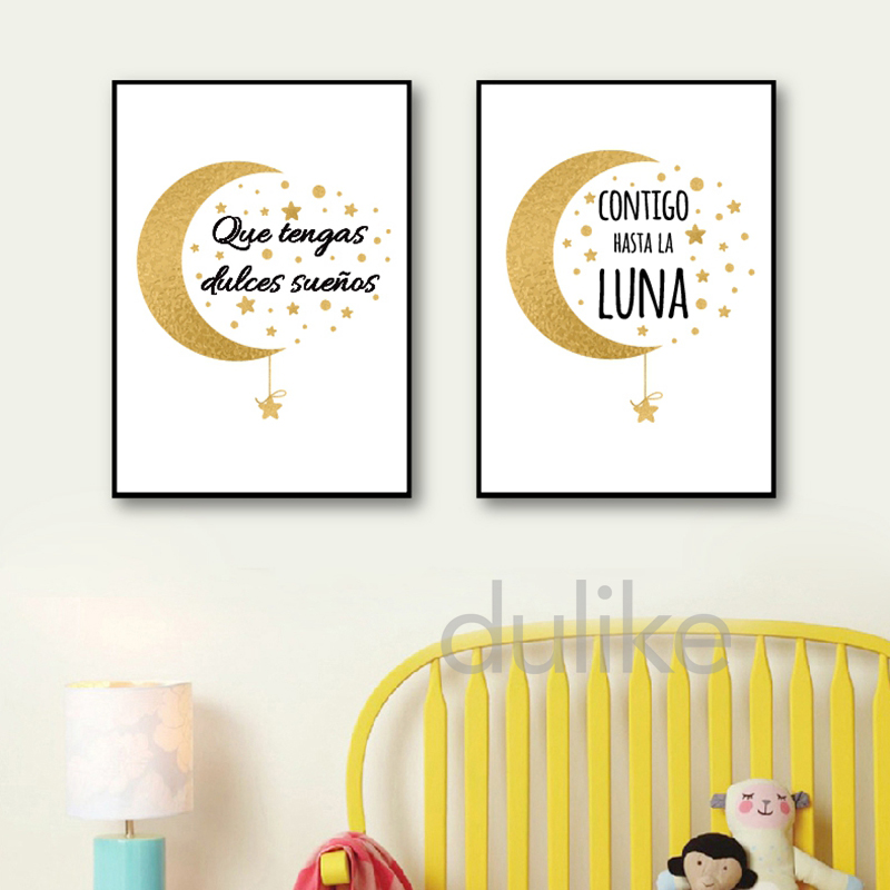 Spanish Kids Bedroom Art Decor - огляд і ціна Baby Nursery In Spanish