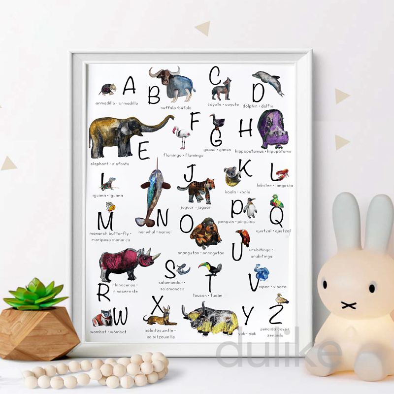 Spanish Kids Bedroom Art Decor - огляд і ціна Baby Nursery In Spanish