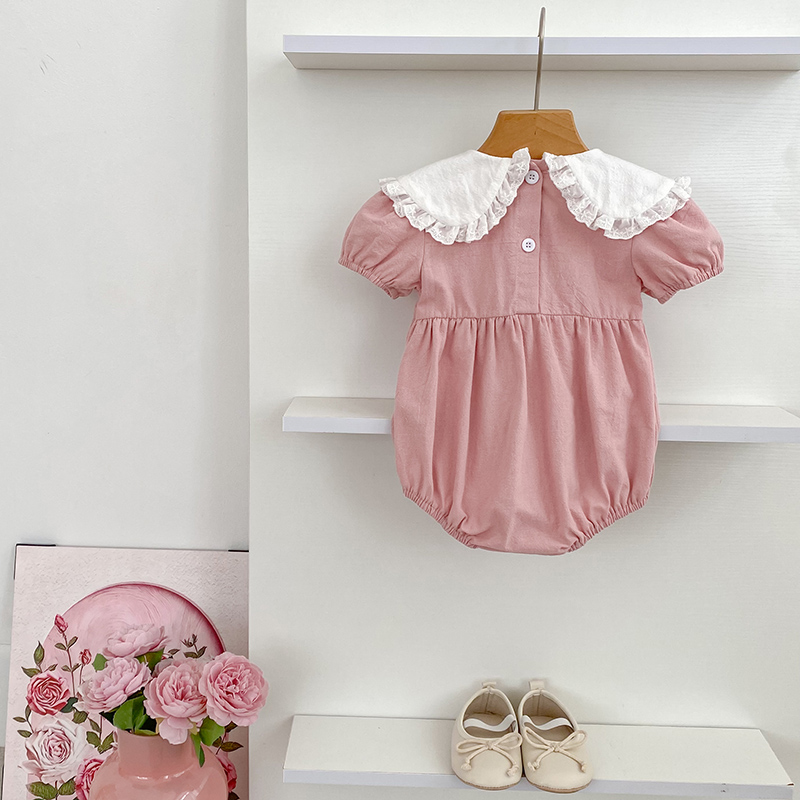 0-24M Newborn Baby Girl Pink R - огляд і ціна Baby Nursery Embroidery