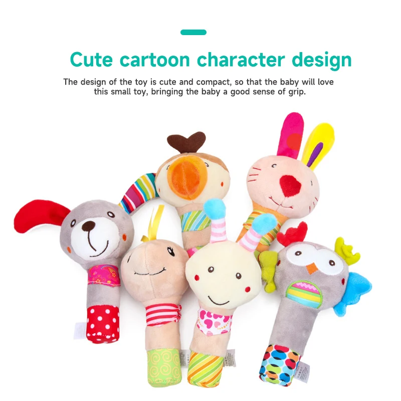 Baby Rattle Toys Animal Hand B - огляд і ціна Crib Mobile Musical