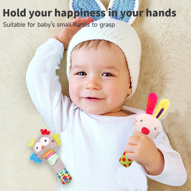 Baby Rattle Toys Animal Hand B - огляд і ціна Crib Mobile Musical