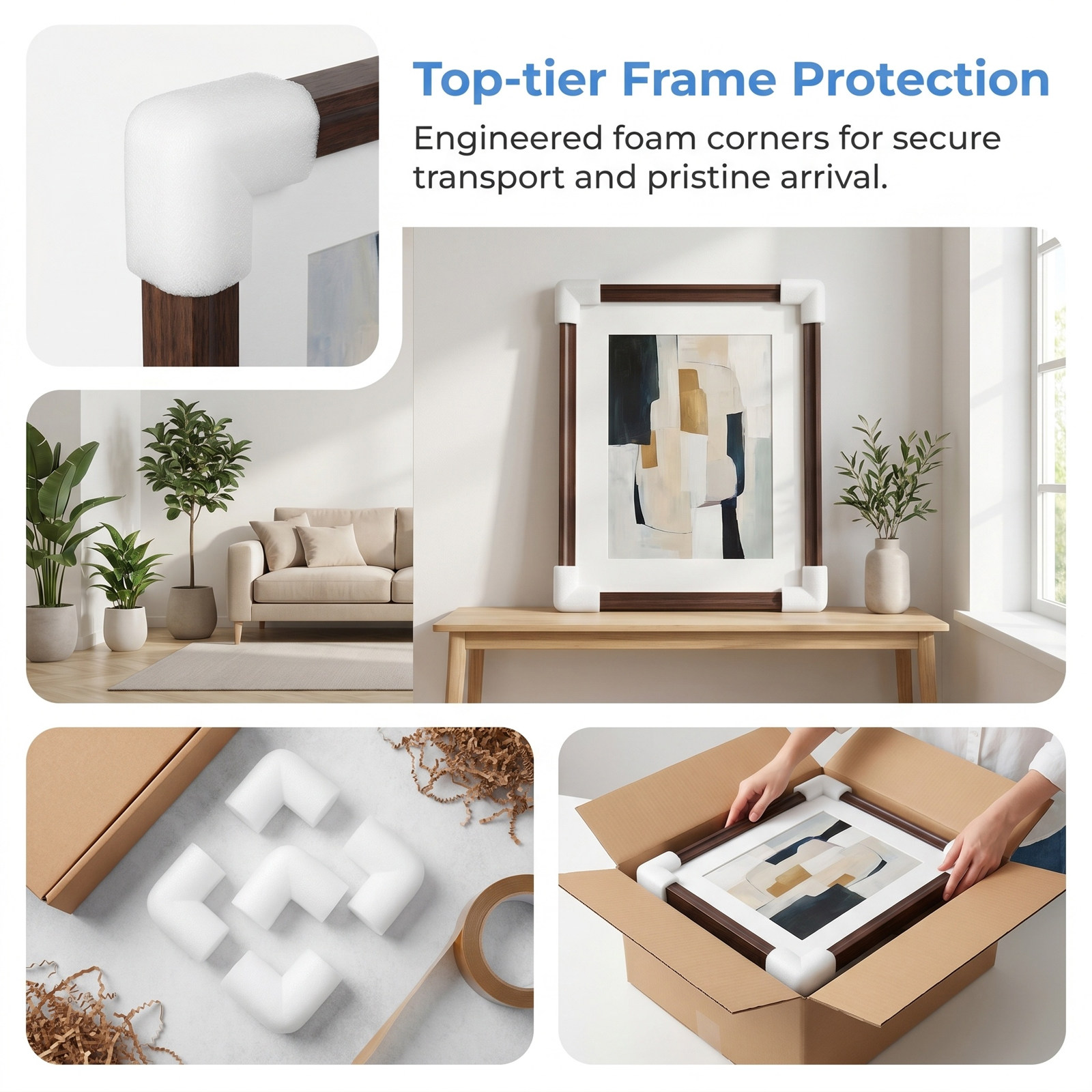 25Pcs Pearl Cotton Foam Corner - огляд і ціна Corner Guard Foam