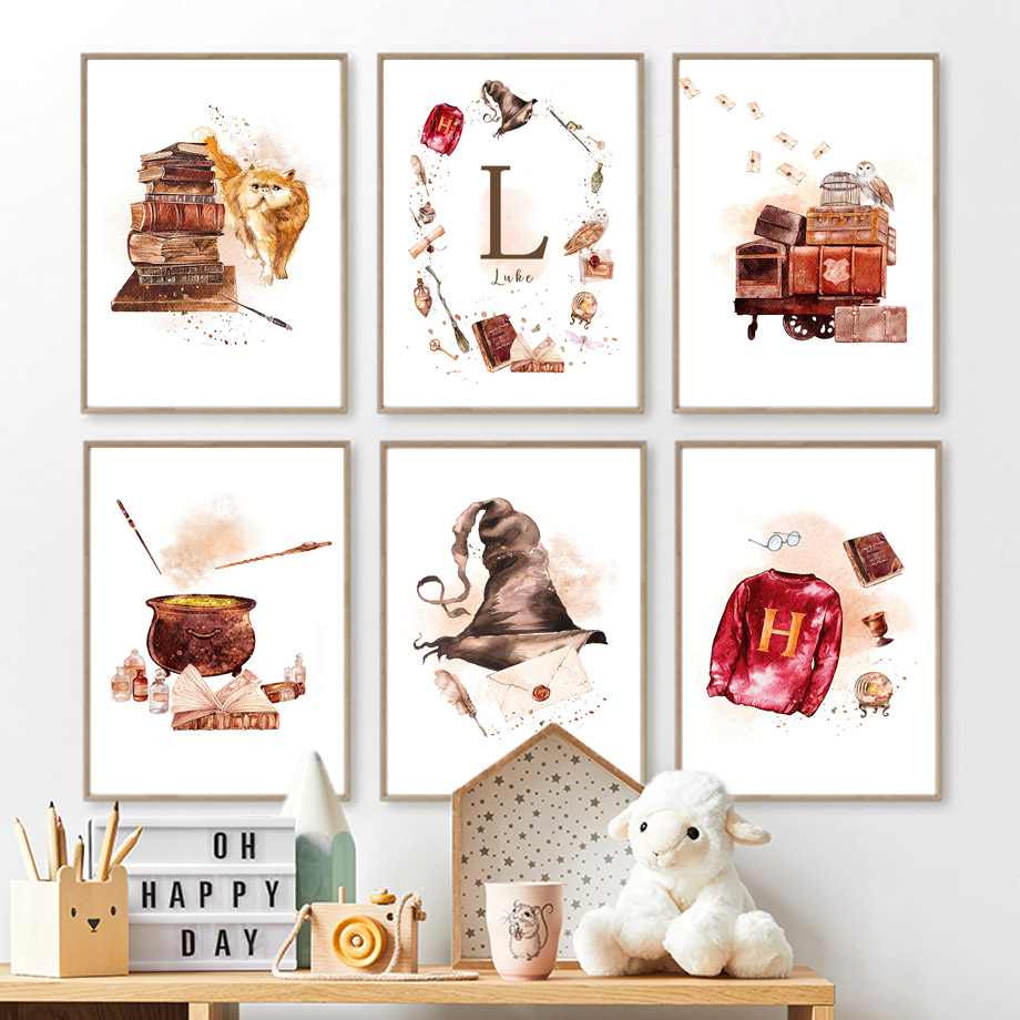 Alphabet Wall Art Canvas Paint - огляд і ціна Baby Nursery Books