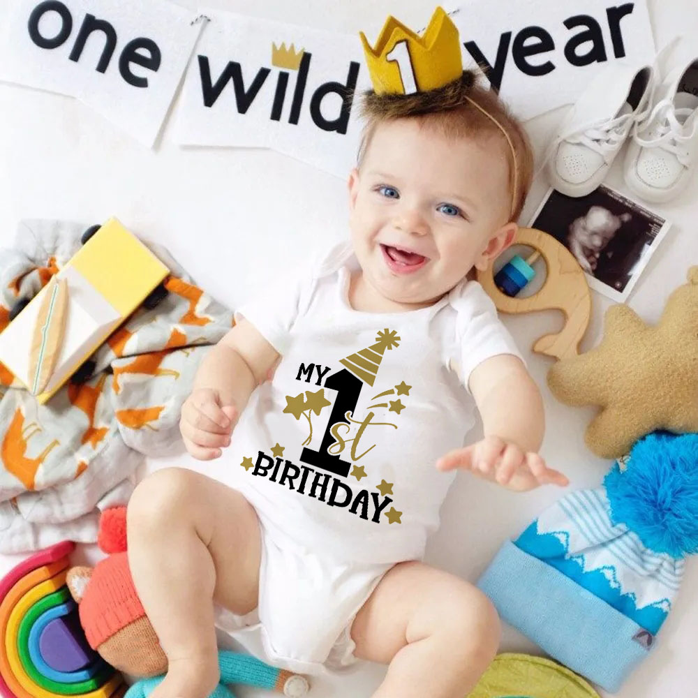 My 1st Birthday Newborn Romper - огляд і ціна Baby Nursery Ideas Boy