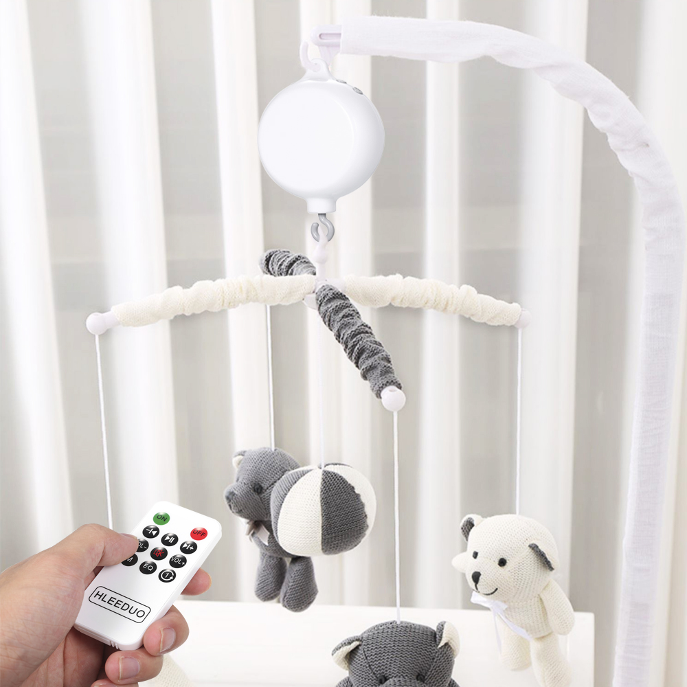 Rotary Baby Crib Bed Toy Music - огляд і ціна Crib Mobile Musical
