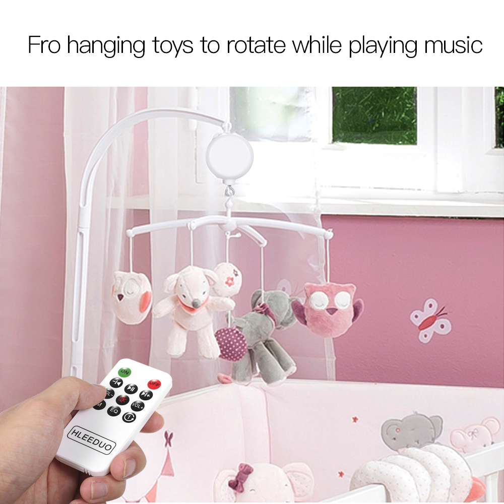 Rotary Baby Crib Bed Toy Music - огляд і ціна Crib Mobile Musical