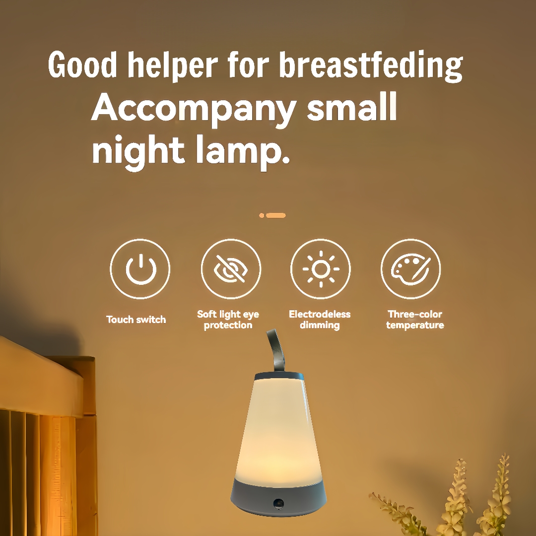 LED Night Light Bedside Lamp T - огляд і ціна Baby Nursery Books