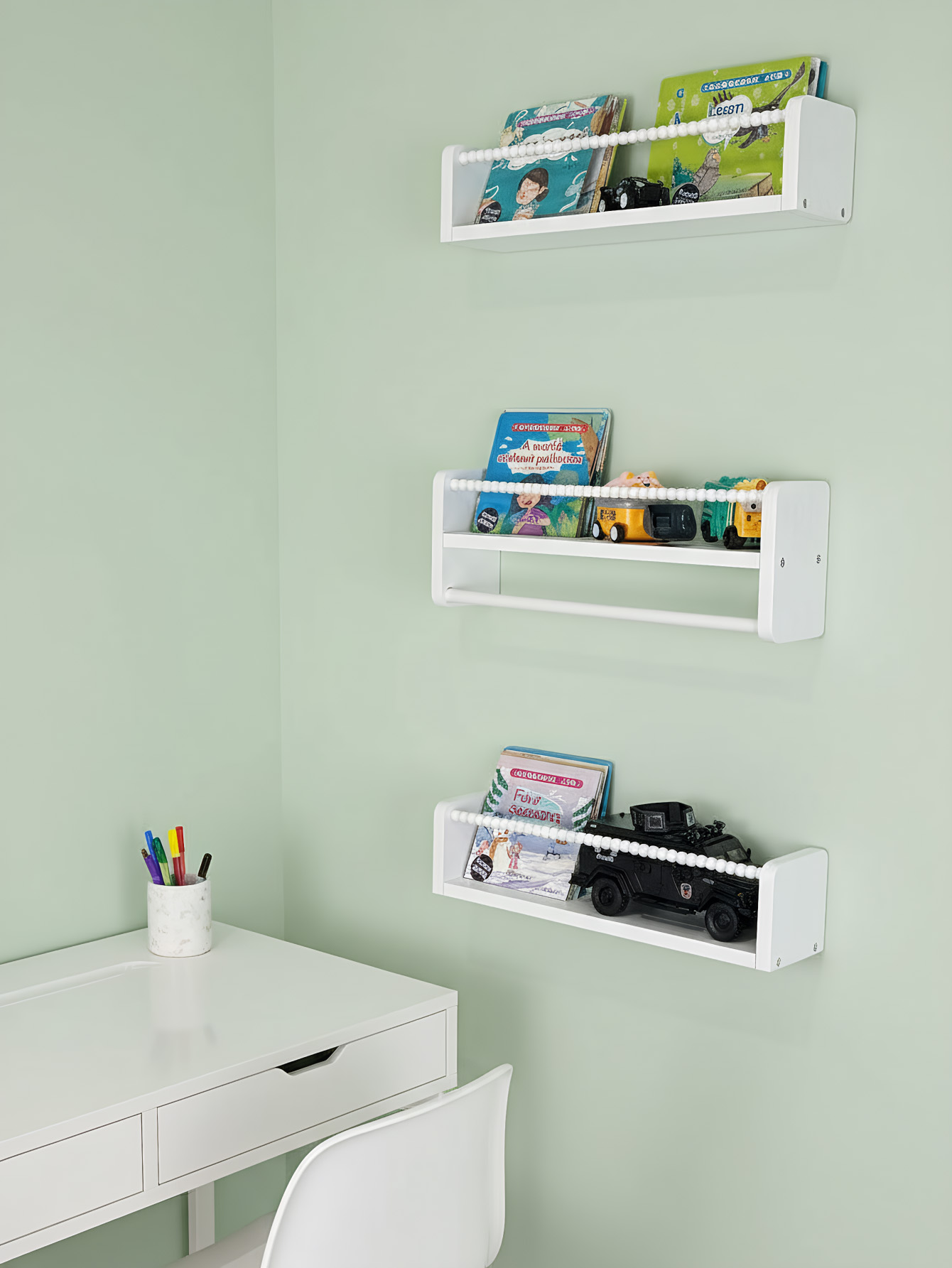 Nursery Book Shelves ,15.7 Inc - огляд і ціна Baby Nursery Books