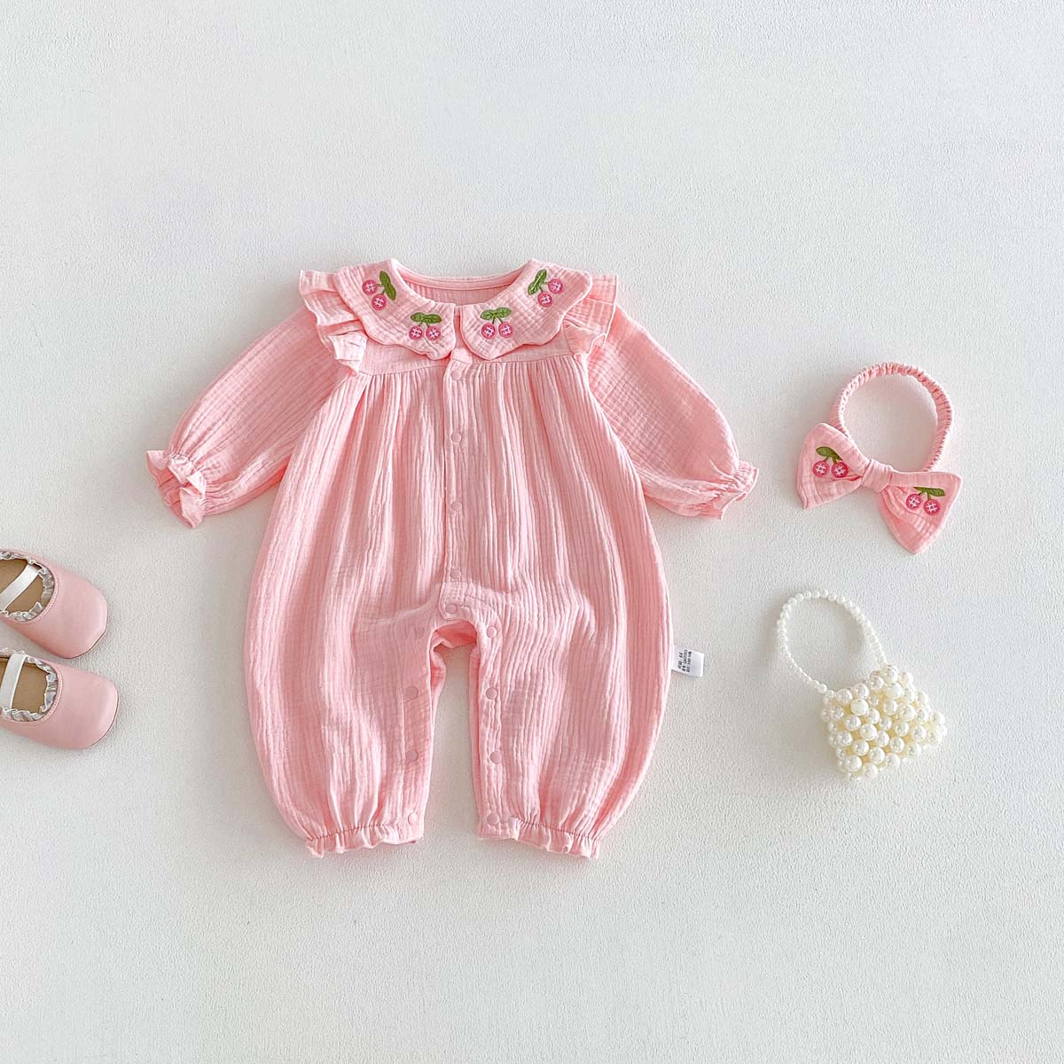 Newborn Baby Girls Spring Autu - огляд і ціна Baby Nursery Embroidery