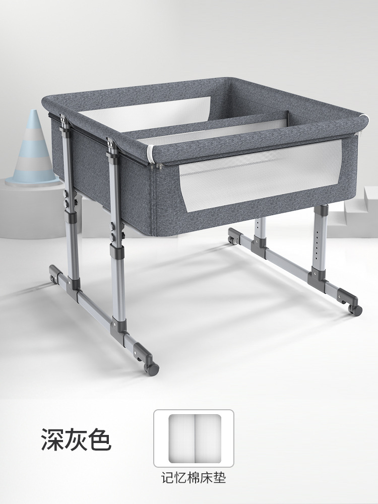 Portable Twin Baby Crib Remova - огляд і ціна Baby Nursery With Queen Bed
