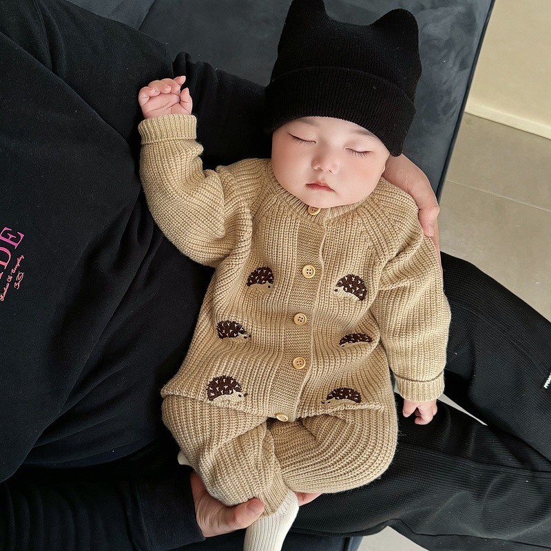 Hedgehog Embroidery Baby Knitt - огляд і ціна Baby Nursery Embroidery