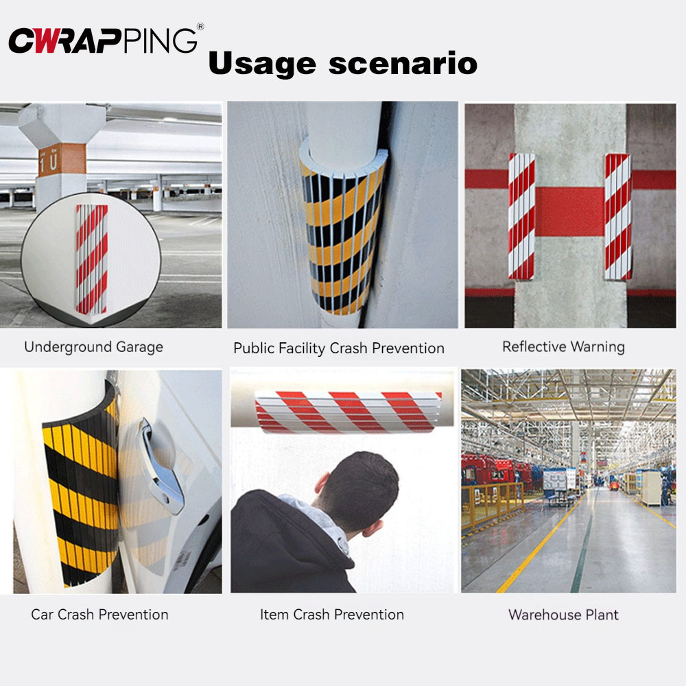 Car Foam Warning Signs Bumper  - огляд і ціна Corner Guard Foam
