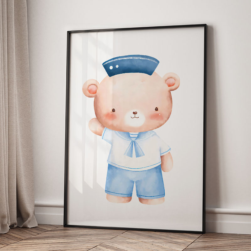 Bear Whale Sailboat Lighthouse - огляд і ціна Baby Nursery Modern