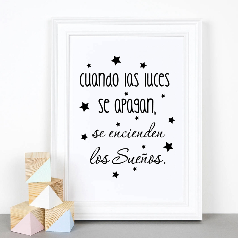 Spanish Kids Bedroom Art Decor - огляд і ціна Baby Nursery In Spanish