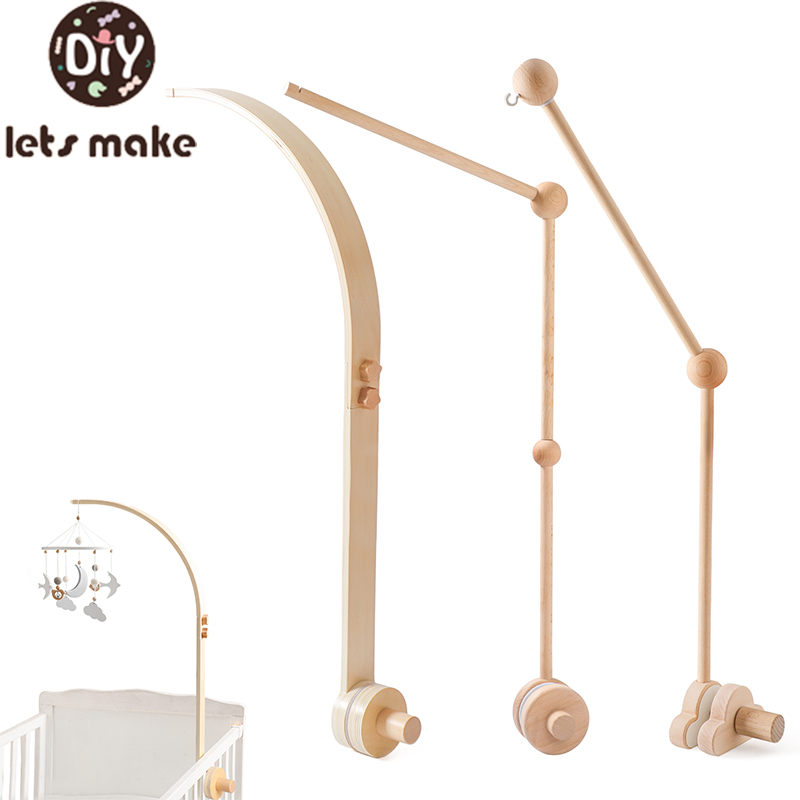 Baby Wooden Bed Bell Bracket M - огляд і ціна Crib Mobile Musical
