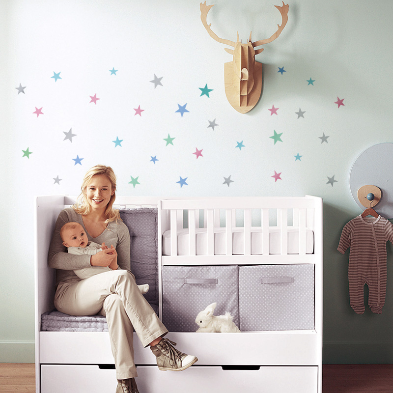 Stars Wall Sticker For Kids Ro - огляд і ціна Baby Nursery Modern