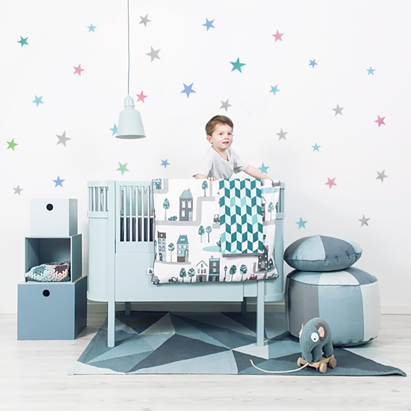 Stars Wall Sticker For Kids Ro - огляд і ціна Baby Nursery Modern