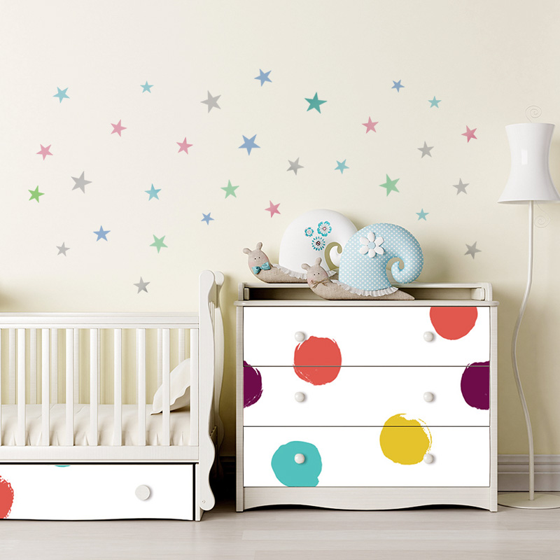 Stars Wall Sticker For Kids Ro - огляд і ціна Baby Nursery Modern