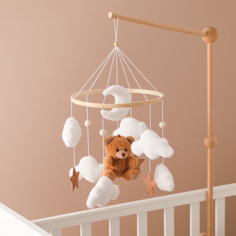 Wooden Crib Mobile Baby Bed Be - огляд і ціна Crib Mobile Musical