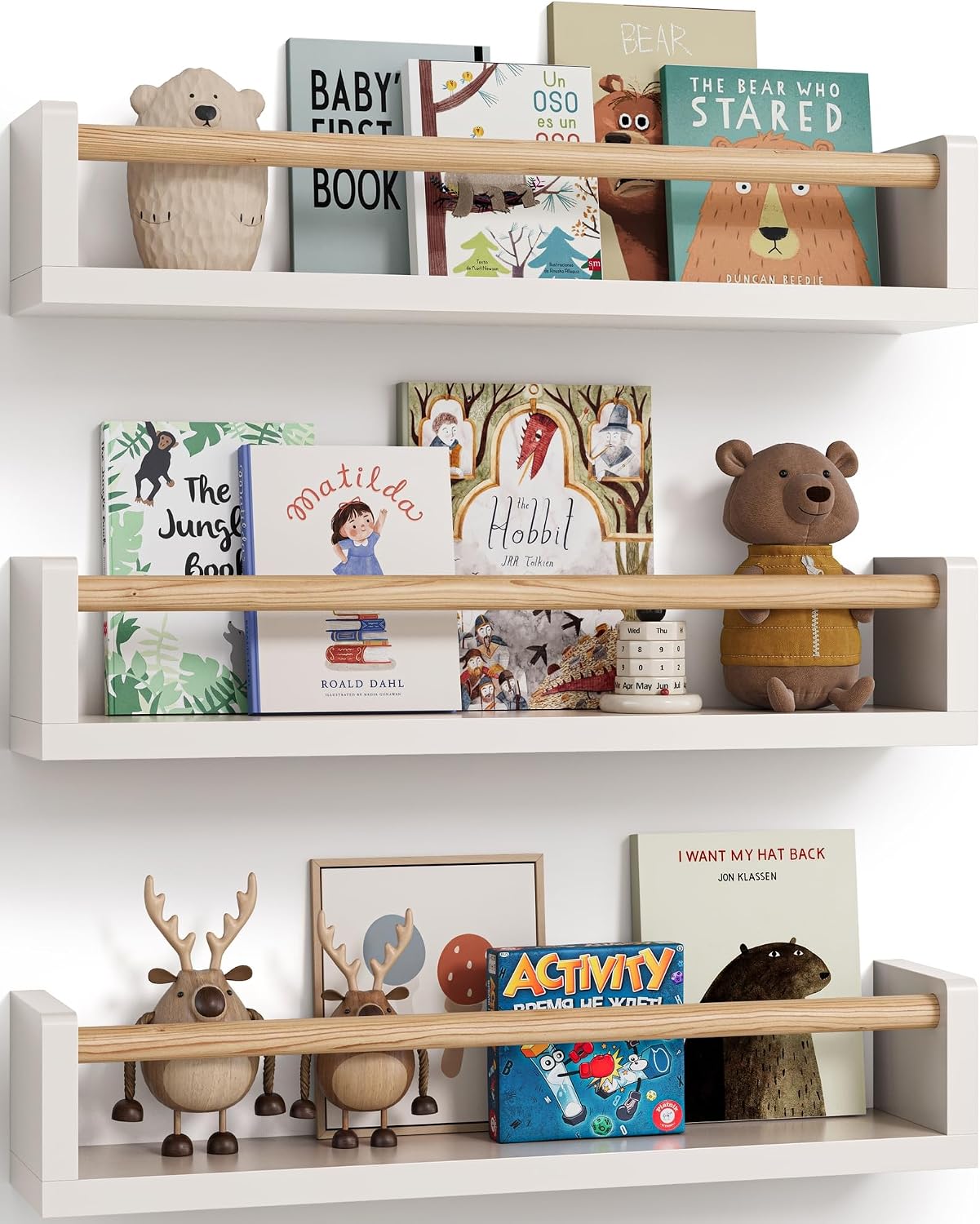 Set of 3 floating nursery book - огляд і ціна Baby Nursery Books