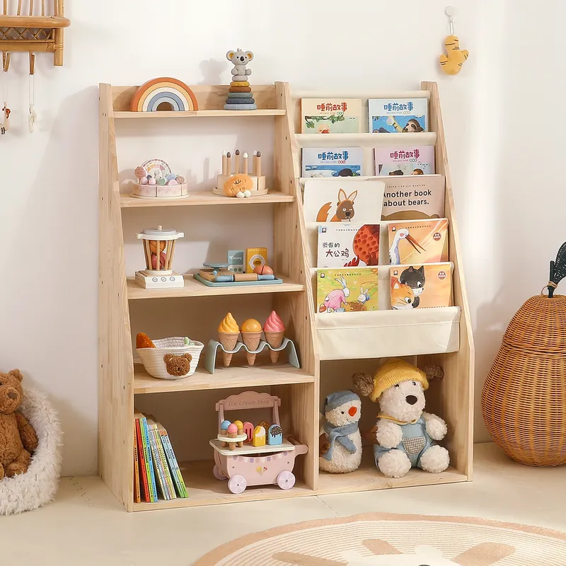 Kids 2-in-1 Toy Storage Rack a - огляд і ціна Baby Nursery Books