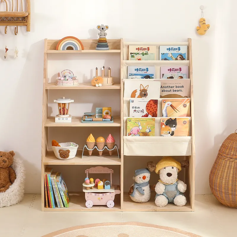 Kids 2-in-1 Toy Storage Rack a - огляд і ціна Baby Nursery Books