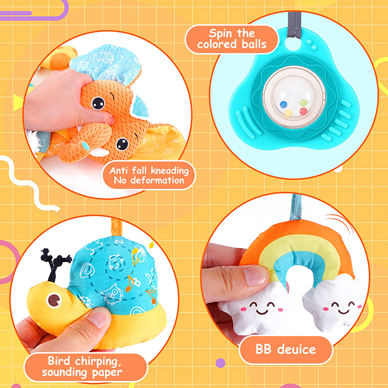 Car Seat Toys Infant Color Ele - огляд і ціна Crib Mobile Musical