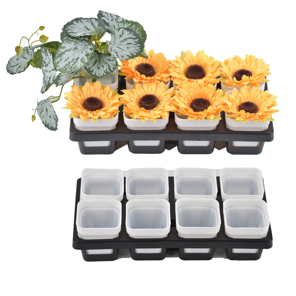 8 Holes Nursery Pot Plastic Su - огляд і ціна Baby Nursery Green