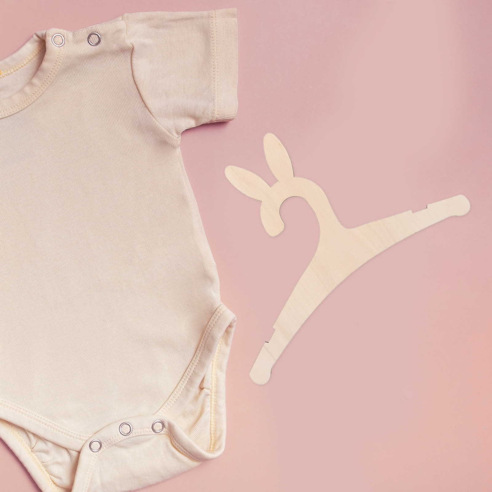 5Pcs DIY Wooden Baby Clothes H - огляд і ціна Baby Nursery Diy